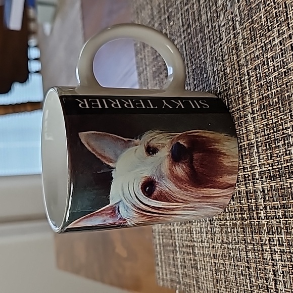Vintage 1994 Xpres Corp Silky Terrier Mug 8 oz - Picture 1 of 6
